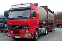 VOLVO FH12 420 rot mit 3achs Trailer und SWAP Tankcontainer 
 BERTSCHI AG  DRRENSCH 04/01/06 in Marl