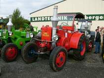 55PS Lanz Bulldog beim Schleppertreffen in Schellenberg 2007.