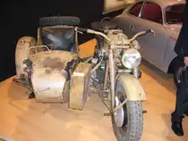 BMW R75 Wehrmachtsgespann. Technoclassica Essen April 2009