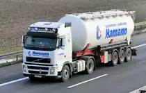 Volvo FH 440, Spedition  Hamann , A61 bei Rheinbach 08.02.2010