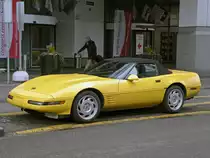 Chevrolet Corvette Cabrio am Messeplatz. Die Aufnahme entstand am 15.02.2010.