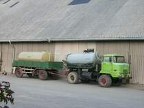 IFA L60 Pumptankwagen mit Niederdruckbereifung in der TAS Klaffenbach