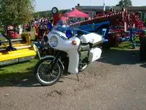MZ ETZ 250 der VP beim Oldtimer- und Schleppertreffen in Schellenberg