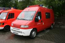 Feuerwehr Velbert
ME 8100
IVECO 2.8 id.TD
Aufgenommen beim Tag der Offenen T�r in Velbert Langenberg,7.6.2008.

