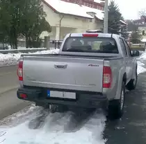 Isuzu Pick-Up. Foto: 15.02.2010.