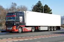 DAF XF Khlsattel,  Transports Herv Collet , Euskirchen 18.02.2010