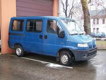 Citroën Jumper 4X4, der heute von einem MB Vito ersetzt ist.