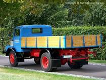 IFA S 4000-1 Sachsenring - Pritschenfahrzeug, Holz, VEB Kraftfahrzeugwerk  Ernst Grube  Werdau - fotografiert am 05.09.2009 beim Ostmobil Meeting Magdeburg (OMMMA 2009) - Copyright @ Ralf Christian Kunkel 