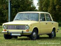 Lada 1200 VAZ 2101 - Limousine Fiat-Lizenzbau aus Togliatti ehem. Sowjetunion - fotografiert am 05.09.2009 beim Ostmobil Meeting Magdeburg (OMMMA 2009) - Copyright @ Ralf Christian Kunkel 