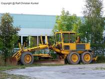 SHM 4-81A - BAUKEMA, Straenhobelmaschine, Motorgrader, Autograder, VEB Industriewerk Halle-Nord - fotografiert am 27.08.2009 im Harz/ Deutschland - Copyright @ Ralf Christian Kunkel 