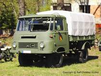 Robur LO 1801 A MTW - NVA, Mannschafts- und Materialtransport, rckwrtige Dienste - fotografiert beim Militrtreffen Wnsdorf/Waldstadt am 14.04.2007 - Copyright @ Ralf Christian Kunkel 