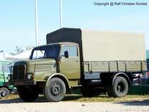 IFA S 4000-1 MTW - Sachsenring - VEB Kraftfahrzeugwerk  Ernst Grube  Werdau, Mannschafts- und Materialtransport, NVA - fotografiert zum 6. Tatra-Treffen Seehausen asm 19.09.2009 - Copyright @ Ralf Christian Kunkel