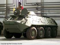 SPW-60 PB (BTR-60 PB) - sowjetischer Schtzenpanzerwagen, Sowjetarmee, CA, diese SPW wurden auch in der NVA eingesetzt- im Bestand der Kieker-Sammlung - fotografiert zum Militrfahrzeug-Treffen in Kummersdorf-Gut am 04.07.2009 - Copyright @ Ralf Christian Kunkel
