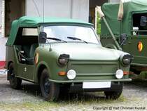 Trabant P 601 A (A=Armee) - IFA, Kbelwagen, NVA, Grenztruppen - fotografiert zum Militrfahrzeug-Treffen in Kummersdorf-Gut am 04.07.2009 - Copyright @ Ralf Christian Kunkel