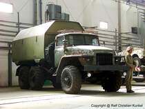 Ural 375 D LAK II C4 - leicht absetzbarer Koffer, Sowjetarmee, CA, NVA - im Bestand der Kieker-Sammlung - fotografiert zum Militrfahrzeug-Treffen in Kummersdorf-Gut am 04.07.2009 - Copyright @ Ralf Christian Kunkel