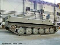 MT-LB - aus polnischer Produktion, NVA - im Bestand der Kieker-Sammlung - fotografiert zum Militrfahrzeug-Treffen in Kummersdorf-Gut am 04.07.2009 - Copyright @ Ralf Christian Kunkel