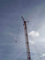 Der Terex CC2400 bei Kilianstdten am 27.02.10