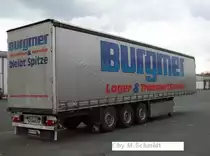 Gardinenplanen Sattelauflieger BURGMER Lager & TransportService
burgmer Spedition&Service bleibt Spitze gesehen in Herten S�d 01/03/2010