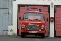 Barkas B1000, fotografiert am 19.11.2006 f�r dem Ger�tehaus der FFW Hermsdorf