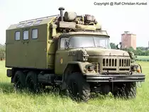 ZIL 131 KO MSMU-1A - Kofferfahrzeug, Spezial-Kfz., mechanische Werkstatt, Allrad, NVA - Fahrzeug befindet sich im Bestand des Vereins f�r Milit�rhistorische Rad- und Kettenfahrzeuge Torgau - fotografiert zum  Tag der Begegnung  am 31.05.2008 