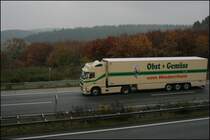 Volvo FH mit 480PS fhrt Richtung Norden. (03.11.07)