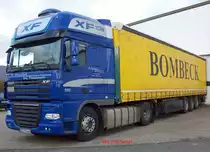 DAF XF 105.410 Th. Wienefoet Int. Transporte mit BOMBECK GrdPL in Marl 03/03/2010