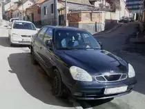 Daewoo Nubira in schwarz. Foto: 27.02.2010