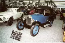 Citroen 5 HP Tr�fle (Kleeblatt) Typ C3, Baujahr Oktober 1921 - M�rz 1926.
Augenommen 1985 in der Sammlung Schlumpf Mulhouse/Elsass.