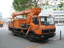 MB 1114 mit Ruthmann - Steiger.(15.11.2007)