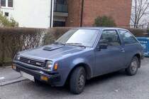 Alter Mitsubishi Colt (gebaut von 1978-1983). 07.03.2010