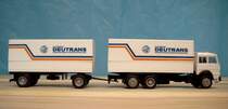 Magirus IVECO Turbo Lastzug des VE Kombinat  DEUTRANS   [herpa]