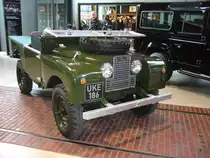 Land Rover Series I 1951 am 01.02.2009 im D�sseldorfer Meilenwerk.