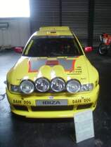 Ein Seat Ralley Wagen in Sinsheim Museum am 17.03.10