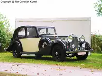 Daimler 4 Litre Straight Eight - Erstzulassung 06/1938, Achtzylinder-Reihenmotor mit 67 PS, 1983 als bester restaurierter Daimler Englands gek�hrt - fotografiert am 29.09.2007 zu den British Car Classics auf Schloss Hubertush�he in Storkow (Storkower See) - Copyright @ Ralf Christian Kunkel