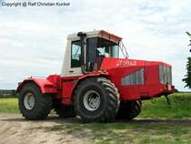 Kirovets K 734 - russischer Knicklenker, Schlepper, Traktor - fotografiert am 06.06.2009 zum 2. Schleppertreffen der Schlepperfreunde Merzdorf-Lynow in Baruth OT Merzdorf/ Land Brandenburg - Copyright @ Ralf Christian Kunkel