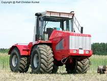 Kirovets K 734 - russischer Knicklenker, Schlepper, Traktor - fotografiert am 06.06.2009 zum 2. Schleppertreffen der Schlepperfreunde Merzdorf-Lynow in Baruth OT Merzdorf/ Land Brandenburg - Copyright @ Ralf Christian Kunkel