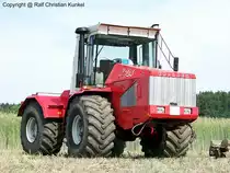 Kirovets K 734 - russischer Knicklenker, Schlepper, Traktor - fotografiert am 06.06.2009 zum 2. Schleppertreffen der Schlepperfreunde Merzdorf-Lynow in Baruth OT Merzdorf/ Land Brandenburg - Copyright @ Ralf Christian Kunkel