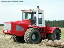 Kirovets K 734 - russischer Knicklenker, Schlepper, Traktor - fotografiert am 06.06.2009 zum 2. Schleppertreffen der Schlepperfreunde Merzdorf-Lynow in Baruth OT Merzdorf/ Land Brandenburg - Copyright @ Ralf Christian Kunkel