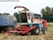 Mengele SF 5600 M�hh�cksler - fotografiert am 14.09.2009 im Landkreis Dahme-Spreewald/ Land Brandenburg