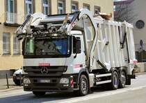 MB Actros, Mllentsorgungsfahrzeug  Remondis  in Bonn 18.03.2010