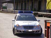 bei den fehlarlam bei der slh in hamburg
war dieser streifenwagen der hamburger polizei

aufgenommen am 22-03-10
