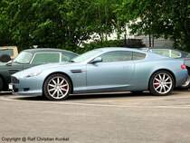 Aston Martin DB9 Coup -fotografiert beim Treffen des Aston Martin Owner Clubs am Meilenwerk Berlin zu den Oldtimertagen Berlin/Brandenburg am 20.05.2006 - Copyright @ Ralf Christian Kunkel 