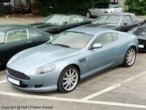 Aston Martin DB9 Coup -fotografiert beim Treffen des Aston Martin Owner Clubs am Meilenwerk Berlin zu den Oldtimertagen Berlin/Brandenburg am 20.05.2006 - Copyright @ Ralf Christian Kunkel 