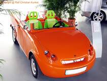 AWZ Trabant 601 Speedster mit dem Design von Colani - Sachsenring, Baujahr 2002 - fotografiert zur Automobil Dresden am 24.02.2006 - Copyright @ Ralf Christian Kunkel