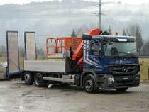 Mercedes Actros abgestellt in Mnsingen am 21.03.2010