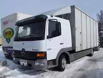 ATEGO817 mit Aufbau f�r Turnierpferde;100217