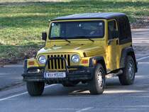 WRANGLER auf der Asphaltpiste;100323