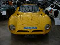 Bizzarini 5300 GT America. Dieses Mitte der 60´er produzierte Auto basierte auf dem Fahrwerk eines ISO Rivolta und war mit einem 5.4l Corvettemotor motorisiert. 15.06.2008 im Dsseldorfer Meilenwerk.