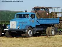 IFA H 6 Dreiseitenkipper - hergestellt im VEB Kraftfahrzeugwerk  Ernst Grube  Werdau - fotografiert zum 6. Tatra-Treffen Seehausen am 19.09.2009 - Copyright @ Ralf Christian Kunkel 