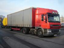 DAF-LKW am 24.Mrz 2010 in Bergen/Rgen.